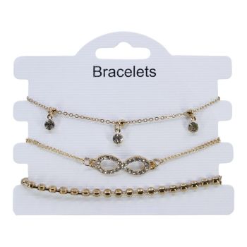 Assorted Infinity Bracelet Set (£0.65p per set)