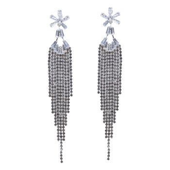 Diamante Drop Earrings (£2.40 per pair)