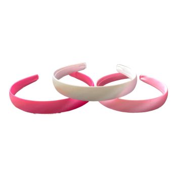 Plain Satin Alice Bands (approx 26p Each)
