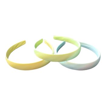 Plain Satin Alice Bands  (approx 26p Each)