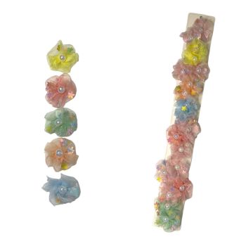Girls Organza Concord with Daisy Sequins- (£0.30 Each0