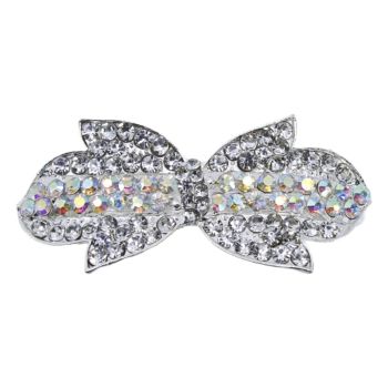 Diamante Bow French Clip (£1 Each)