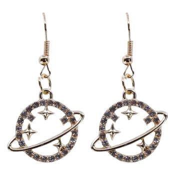 Venetti Diamante Venus Pierced Drop Earrings (£0.50 per pair)
