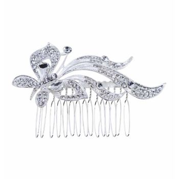 Diamante Butterfly Comb (£1.50 Each)