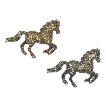 Ladies Diamante Horse  Brooch -(£1.50 Each )