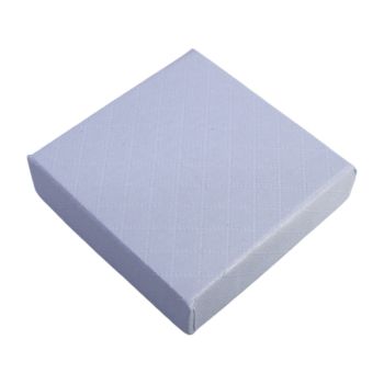 White Diamond Pattern Card Earring Box