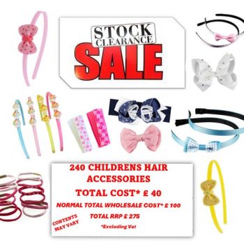 240 Children Hair Accessories