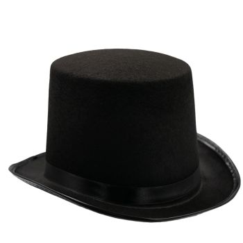 Black Large Top Hat