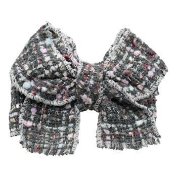 Grey Tweed Bow Concord