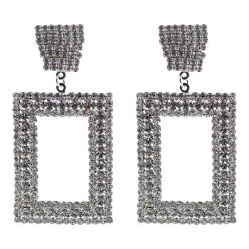 Venetti Diamante Clip-on Drop Earrings