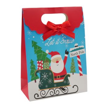 Christmas Gift Bags With Bow