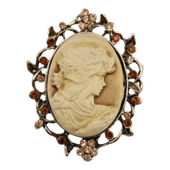 Cameo Brooch