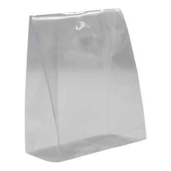 Clear acetate box.
Folded usable space measuring approx 11cm x 14cm x 6cm.
Unfolded measuring approx 25cm x 17cm.
Pack of 12.