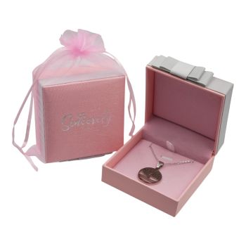 Ladies boxed tree of life design pendant gift set.
