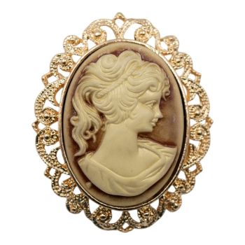 Cameo Brooch