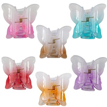 Assorted Acrylic Butterfly Clamps