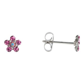 Studex stainless steel, sensitive daisy October crystal birthstone stud earrings.
Sensitive range are hypo-allergenic and ideal for sensitive ears.
