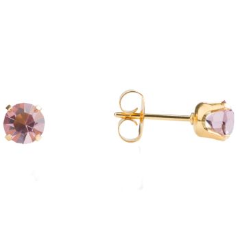 Studex Sensitive Gold Plated 5mm June Birthstone Stud Earrings