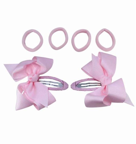 Grosgrain Hair Accessory Set (45p per card)