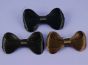 Assorted Synthetic Bow Hair Clips (0.25p Each)