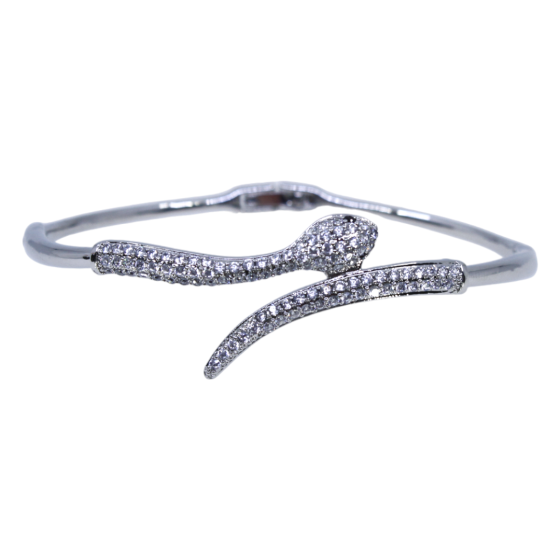 Diamante Snake Bangle